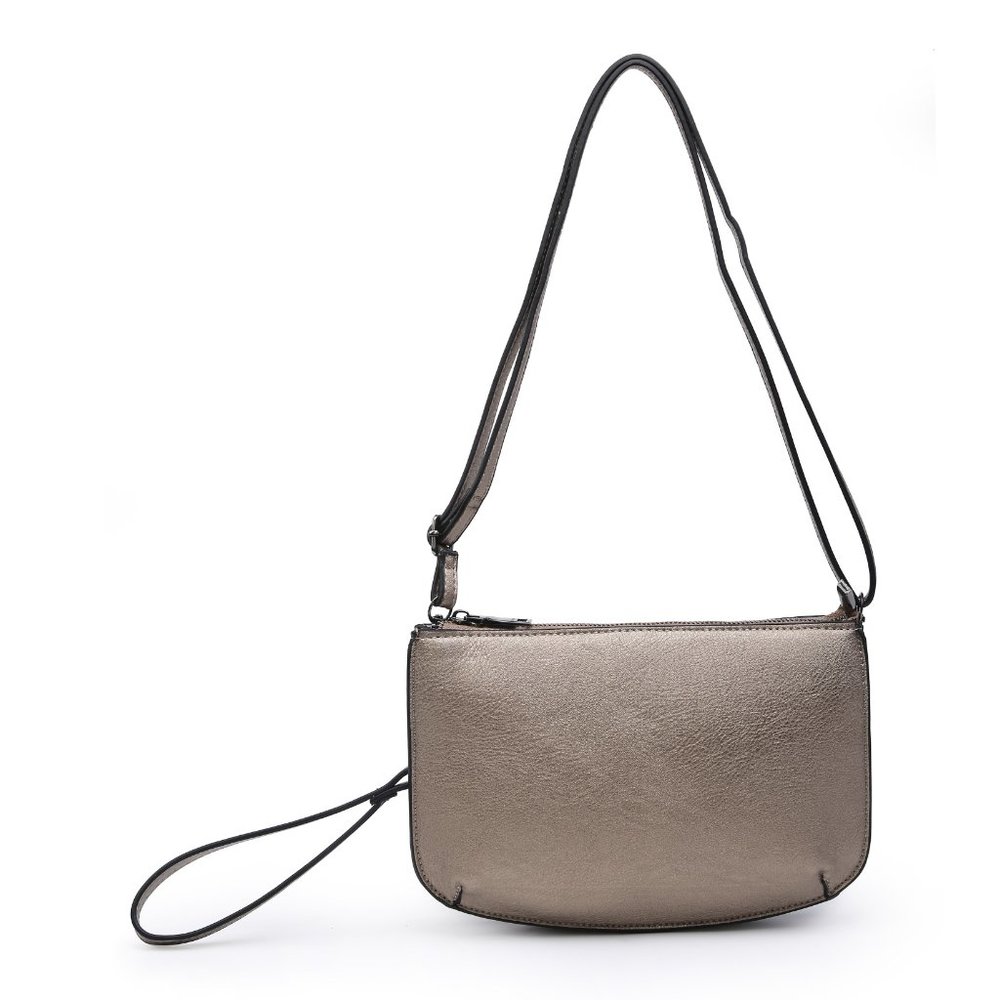 Vegan two Compartment Crossbody/Clutch